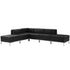 HERCULES Imagination Series LeatherSoft Sectional Configuration, 6 Pieces