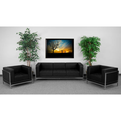 HERCULES Imagination Series LeatherSoft Sofa & Chair Set - View 2