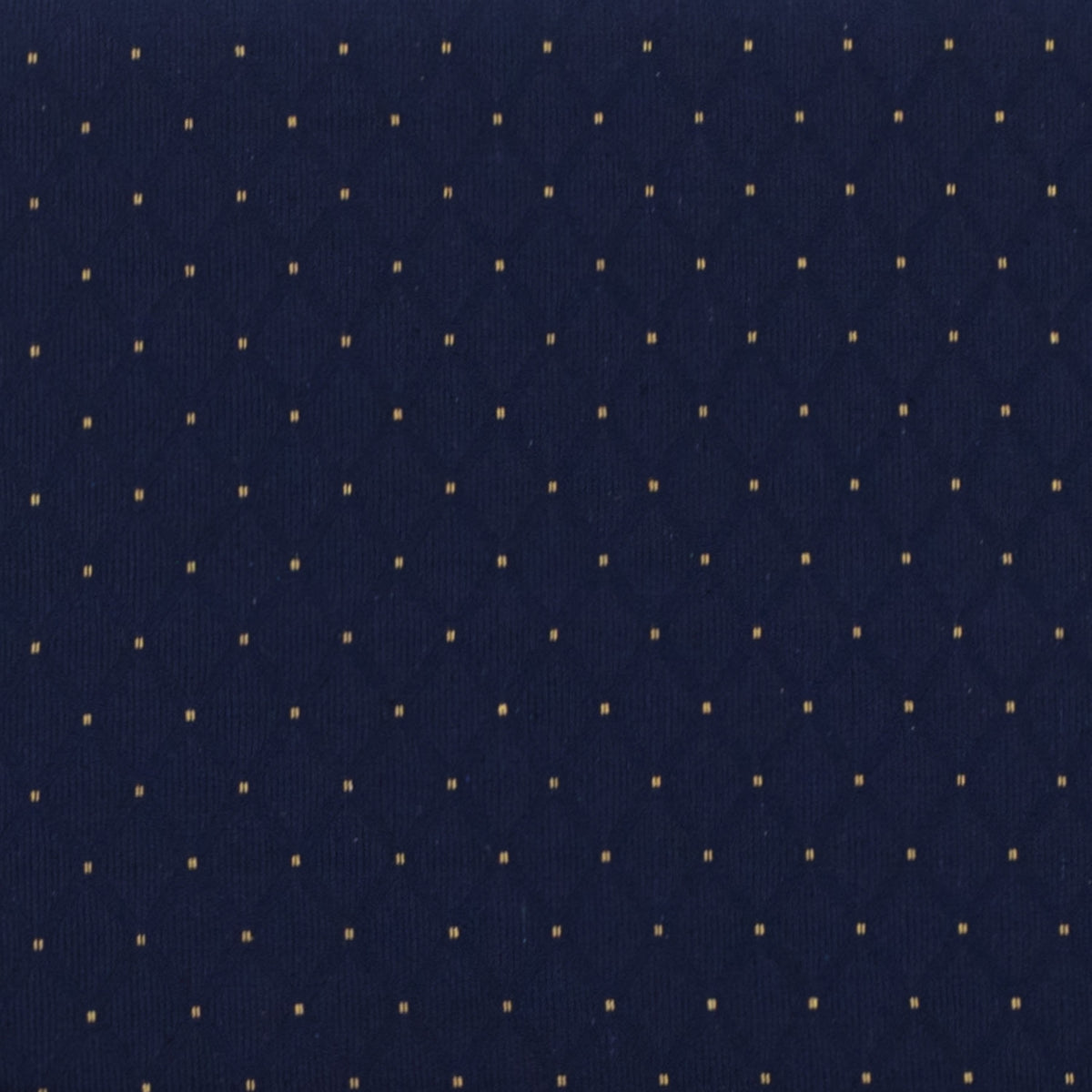 Navy Blue Dot Patterned Fabric/Gold Vein Frame |#| 21inchW Church Chair in Navy Blue Dot Patterned Fabric with Book Rack-Gold Frame