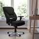 Black Fabric |#| 24/7 Intensive Use Big & Tall 400 lb. Rated High Back Black Fabric Chair