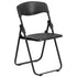 HERCULES Series 500 lb. Capacity Heavy Duty Plastic Folding Chair with Built-in Ganging Brackets