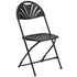 HERCULES Series 650 lb. Capacity Plastic Fan Back Folding Chair