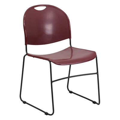 HERCULES Series 880 lb. Capacity Ultra-Compact Stack Chair with Metal Frame