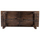 Mahogany |#| 8' x 40" Rectangular Antique Rustic Mahogany Solid Pine Folding Farm Table