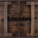 Mahogany |#| 8' x 40" Rectangular Antique Rustic Mahogany Solid Pine Folding Farm Table