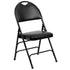 HERCULES Series Extra Large Ultra-Premium Triple Braced Metal Folding Chair with Easy-Carry Handle