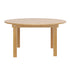 HERCULES Series Round Dining Table | Farm Inspired, Rustic & Antique Pine Dining Room Table