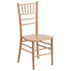 Natural |#| 1100lb. Capacity Natural Wood Stackable Chiavari Event Chair