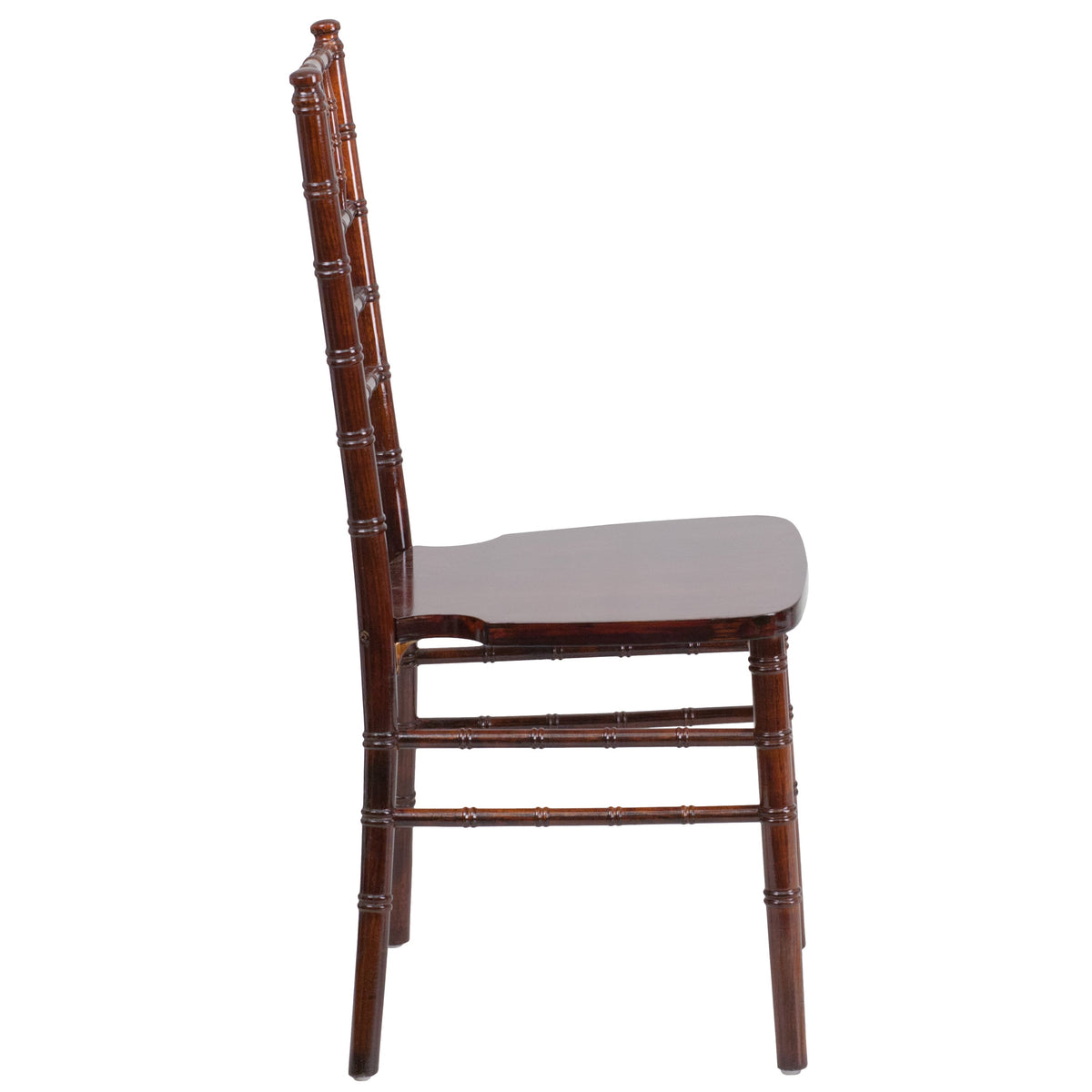 Fruitwood |#| 1100lb. Capacity Fruitwood Stackable Chiavari Event Chair