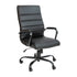 High Back Executive Swivel Office Chair with Metal Frame and Arms