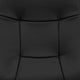 High Back Black Glove Vinyl Executive Swivel Office Chair with Arms