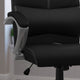 High Back Black LeatherSoft Executive Swivel Office Chair with Curved Headrest