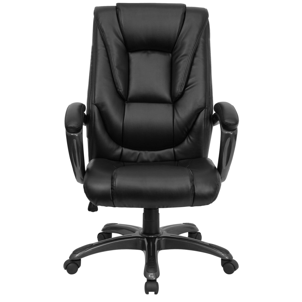 High Back Black LeatherSoft Layered Upholstered Executive Ergonomic Office Chair