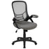 High Back Mesh Ergonomic Swivel Office Chair with Flip-up Arms