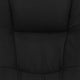Black Fabric |#| High Back Black Fabric Multi-Line Stitch Upholstered Swivel Office Chair