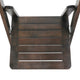 Early American Wood |#| Commercial Grade Solid Wood Portable Folding Dining Chair, Early American Finish