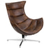 Home Office Swivel Cocoon Chair - Living Room Accent Chair