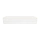 Set of 8 Plastic Stacking Desk Drawer Organizers with Gold Trim - 9 x 3