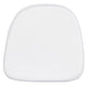 Kids Soft White Fabric Chiavari Chair Cushion - Chair and Event Accessories