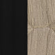 Black Frame/Natural Seat |#| Commercial Wishbone Style Wood and Kraft Paper Stack Dining Chair-Black/Natural
