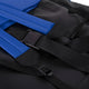 Blue |#| Foldable Reclining Stadium Chair with Backpack Straps and Heated Seat - Blue