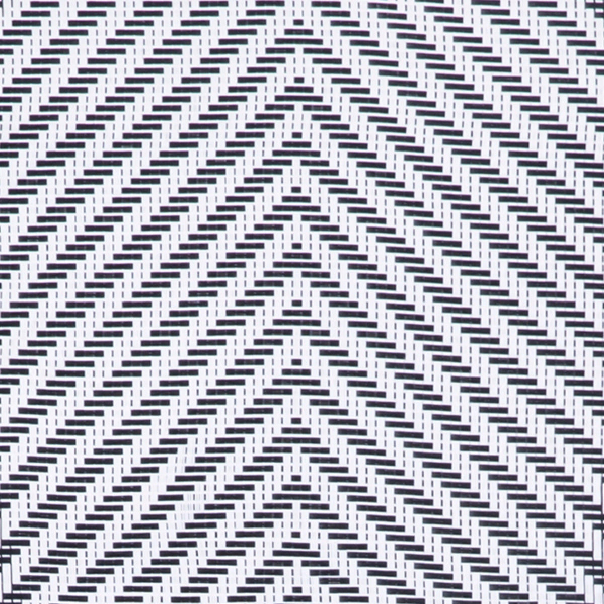 Black & White/Light Natural Frame |#| All-Weather Commercial Paris Chair with Light Natural Aluminum Frame-Black/White