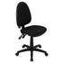 Mid-Back Fabric Multifunction Swivel Ergonomic Task Office Chair with Adjustable Lumbar Support