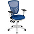 Mid-Back Mesh Multifunction Executive Swivel Ergonomic Office Chair with Adjustable Arms