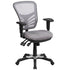 Mid-Back Mesh Multifunction Executive Swivel Ergonomic Office Chair with Adjustable Arms