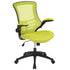 Mid-Back Mesh Swivel Ergonomic Task Office Chair with Flip-Up Arms