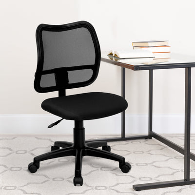 Mid-Back Mesh Swivel Task Office Chair - View 2