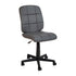 Mid-Back Quilted Vinyl Swivel Task Office Chair