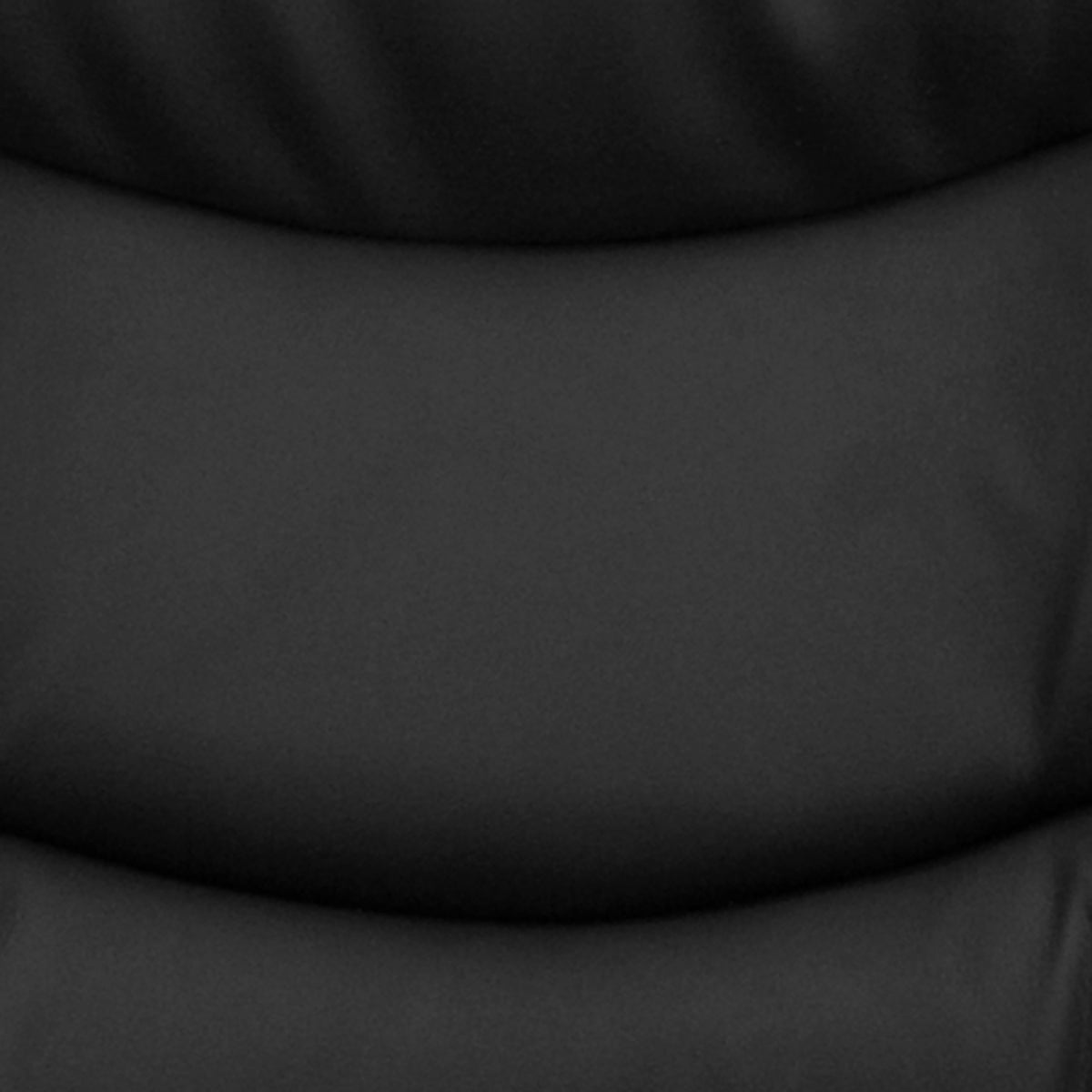 Mid-Back Black LeatherSoft Office Chair with Three Line Horizontal Stitch Back