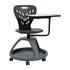 Mobile Desk Chair with 360 Degree Tablet Rotation and Under Seat Storage Cubby