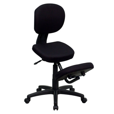 Mobile Ergonomic Kneeling Posture Task Office Chair with Back - View 1