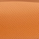 Orange/Black Frame |#| Mid-Back Ergonomic Multifunction Mesh Chair with Polyurethane Wheels-Orange