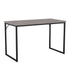 Noah Home Office Parsons Desk with Metal Frame