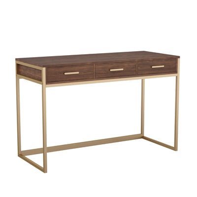 Ollie Home Office Desk with 3 Drawers