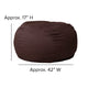 Teal Furry |#| Oversized Teal Furry Refillable Bean Bag Chair for All Ages