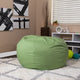 Light Pink Dot |#| Oversized Light Pink Dot Refillable Bean Bag Chair for All Ages