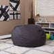 Lavender Dot |#| Oversized Lavender Dot Refillable Bean Bag Chair for All Ages