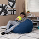 Green Dot |#| Oversized Green Dot Refillable Bean Bag Chair for All Ages