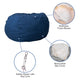 Green Dot |#| Oversized Green Dot Refillable Bean Bag Chair for All Ages