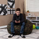 White Furry |#| Oversized White Furry Refillable Bean Bag Chair for All Ages