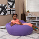 Navy Blue |#| Oversized Solid Navy Blue Refillable Bean Bag Chair for All Ages