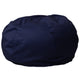 Purple |#| Oversized Solid Purple Refillable Bean Bag Chair for All Ages