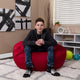 Green |#| Oversized Solid Green Refillable Bean Bag Chair for All Ages