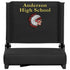 Personalized Grandstand Comfort Seats by Flash - 500 lb. Rated Stadium Chair with Handle & Ultra-Padded Seat