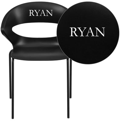 Personalized HERCULES Series 440 lb. Capacity Stack Chair - View 1