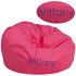Personalized Oversized Bean Bag Chair for Kids and Adults